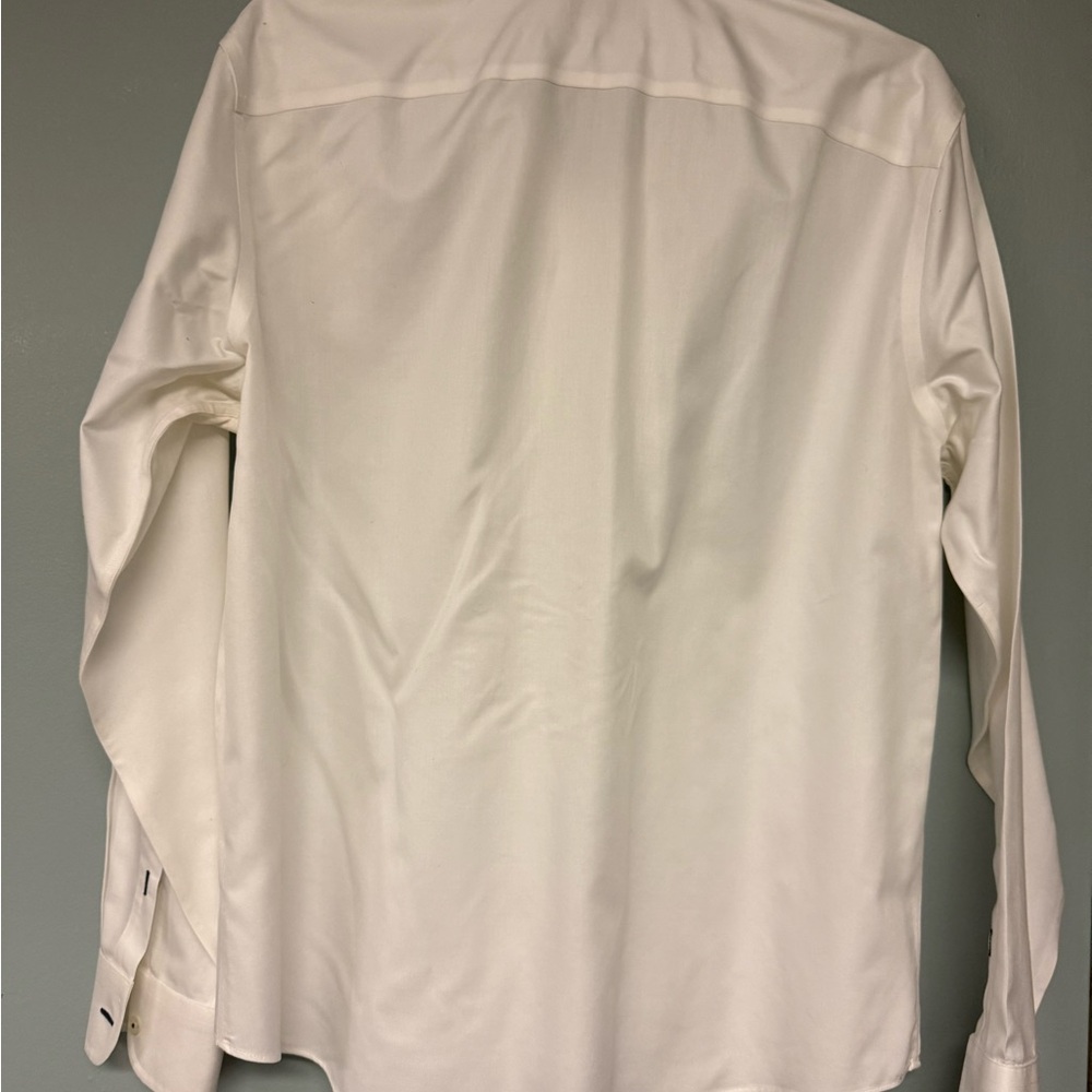 UNTUCKit White Men's Dress Shirt - Long Sleeve Button Front XL - Picture 4 of 4